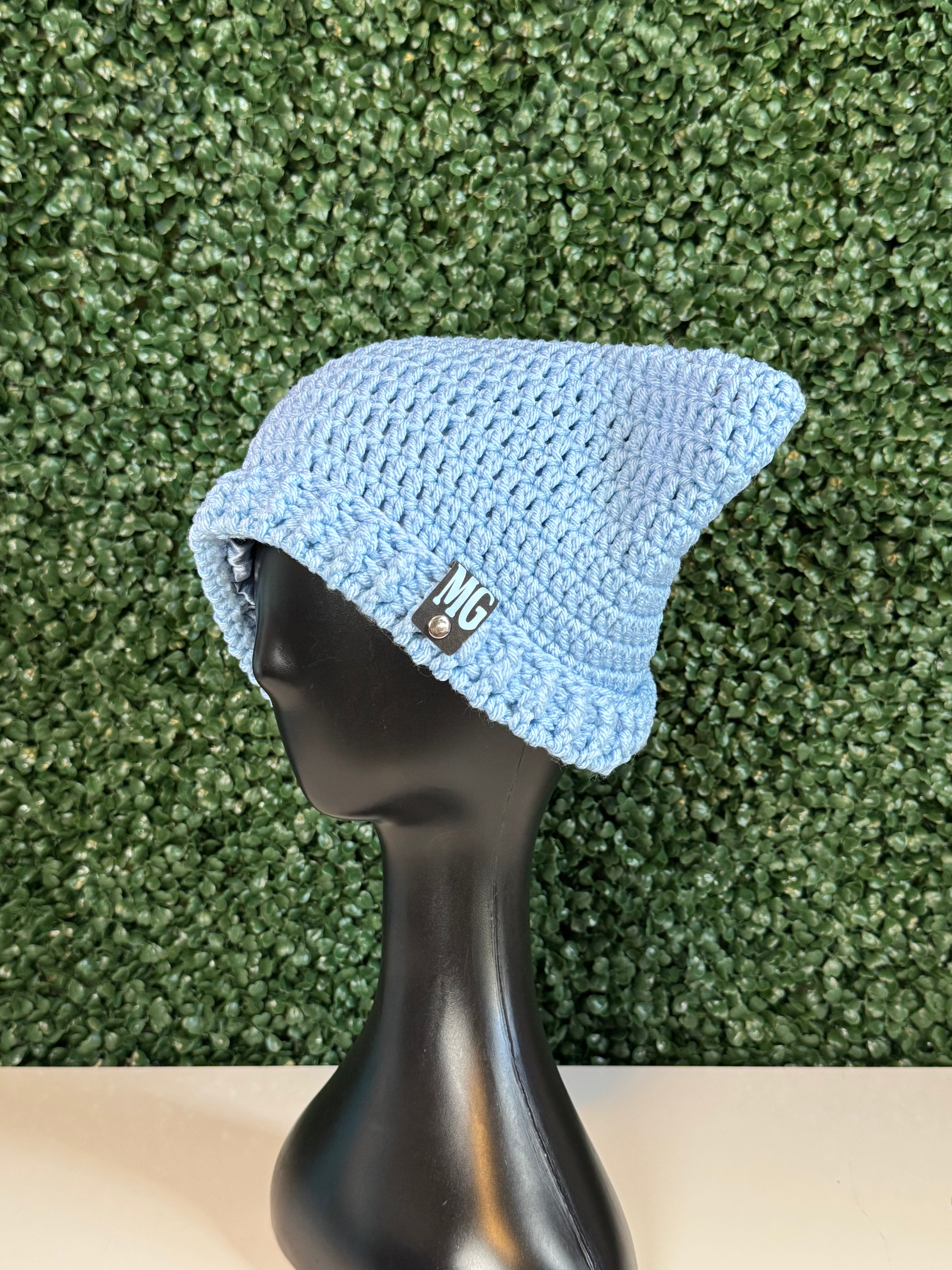 Satin lined "Icey" Cat ear Beanie
