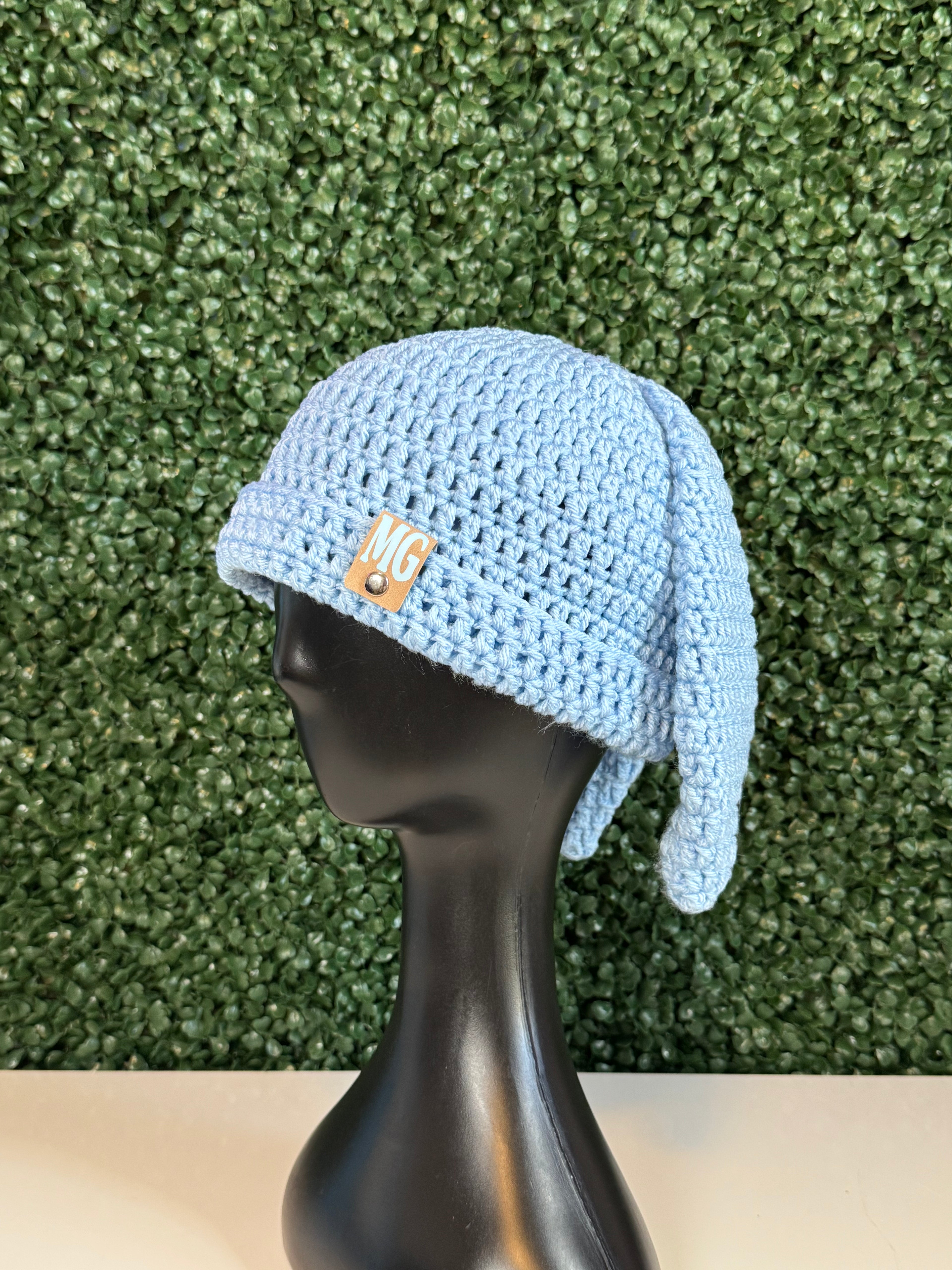 Satin lined "Solid" Bunny Ear Beanie