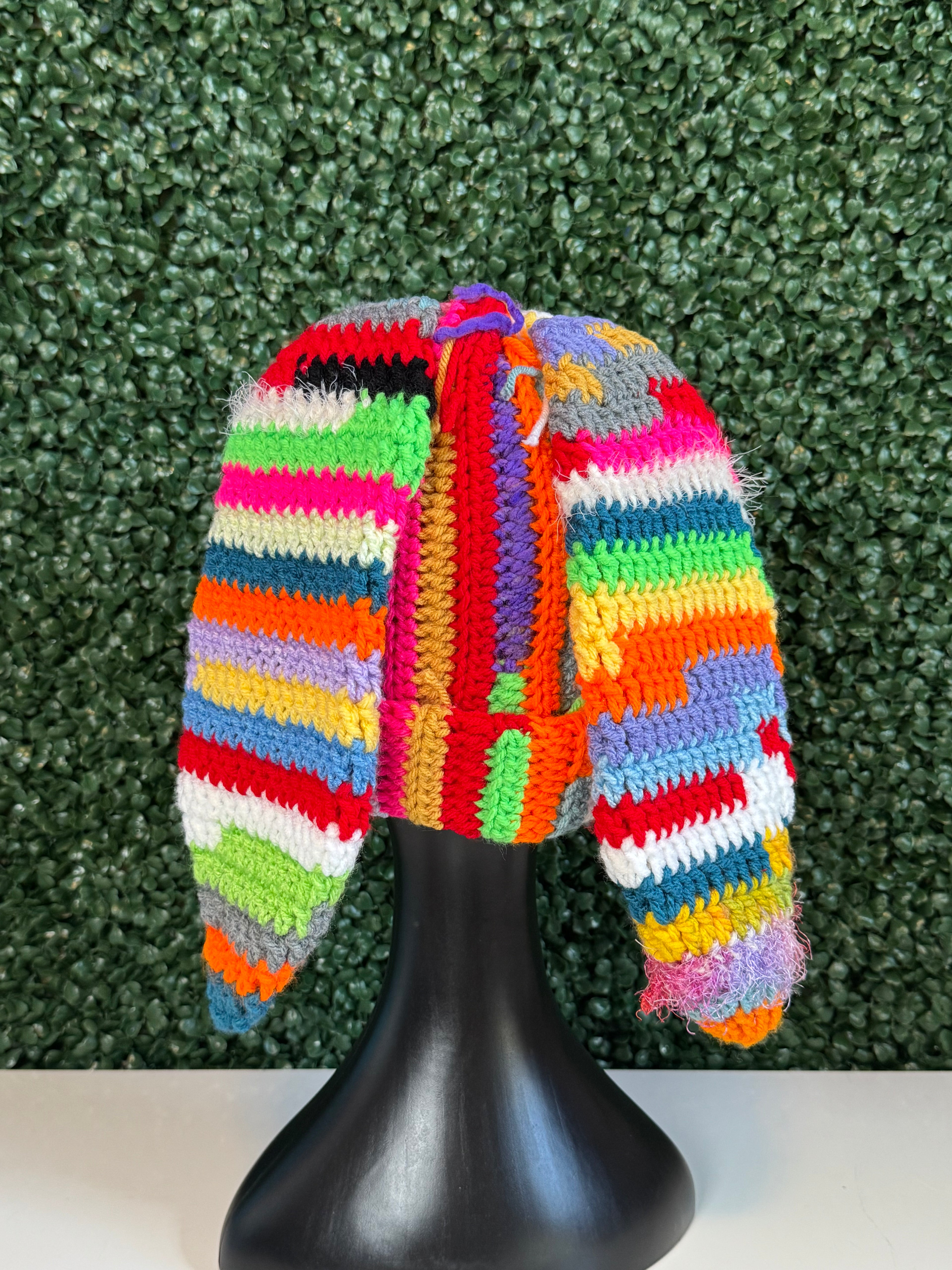 Satin lined "Scrappy" Bunny Ear Beanie