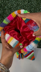 Satin lined "Scrappy" Bunny Ear Beanie