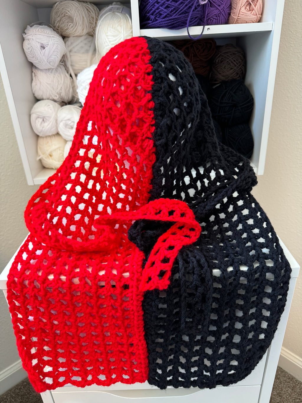 Red & Black Viral Durag