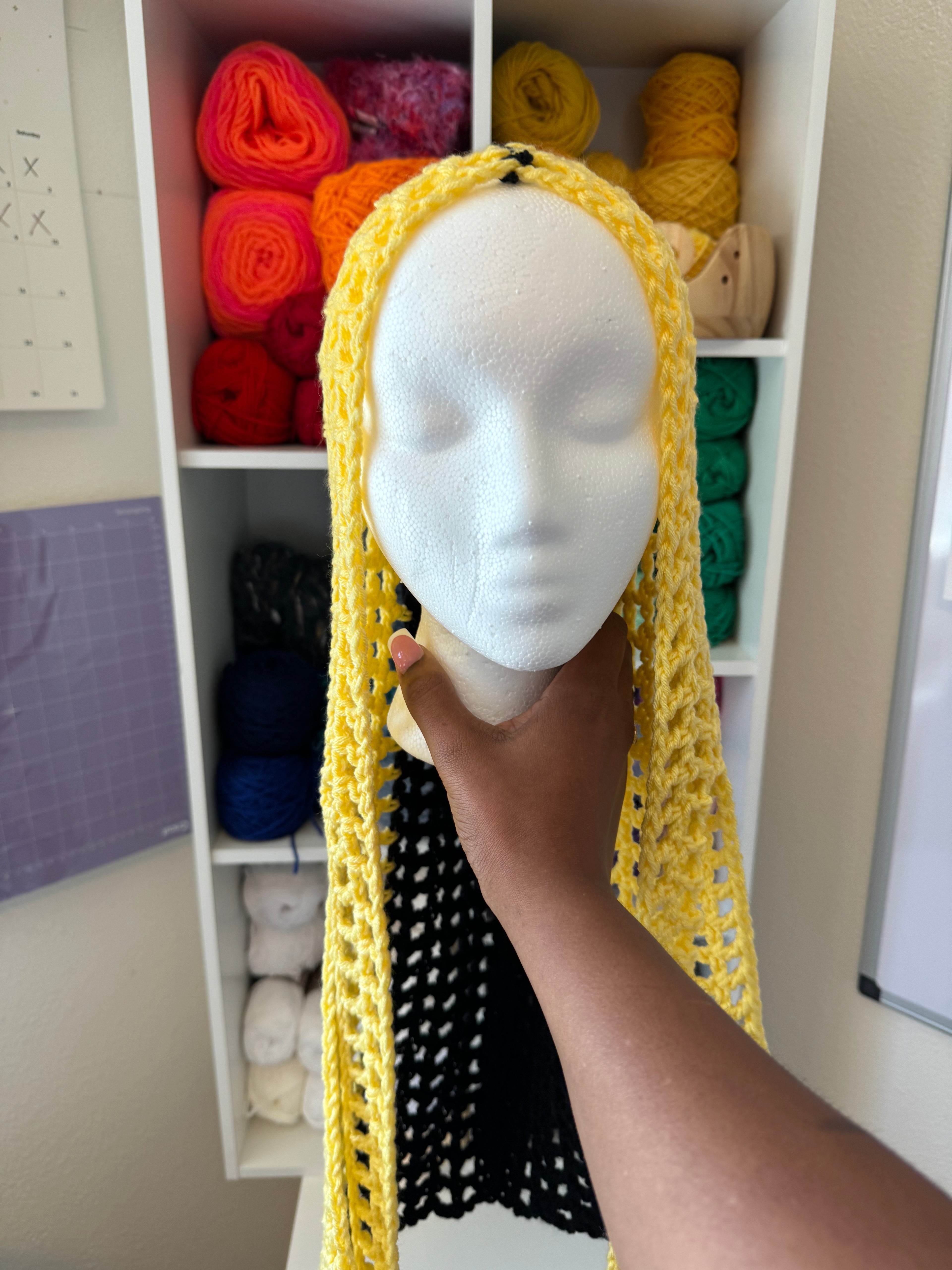 Black & Yellow Viral Durag