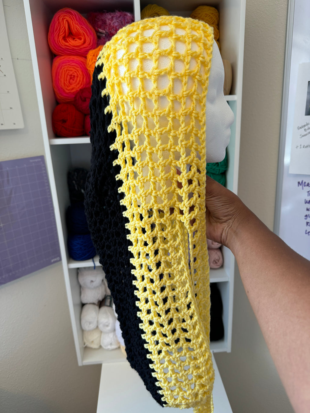 Black & Yellow Viral Durag