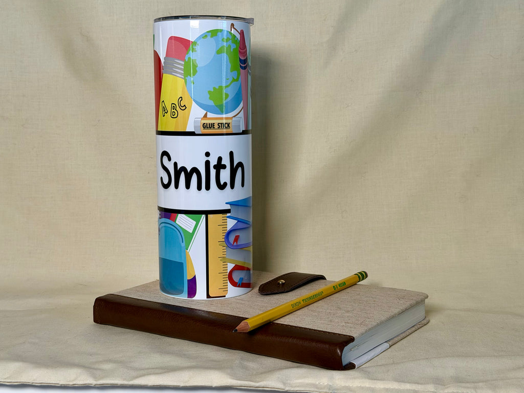 Personalized All Things Teacher Tumbler