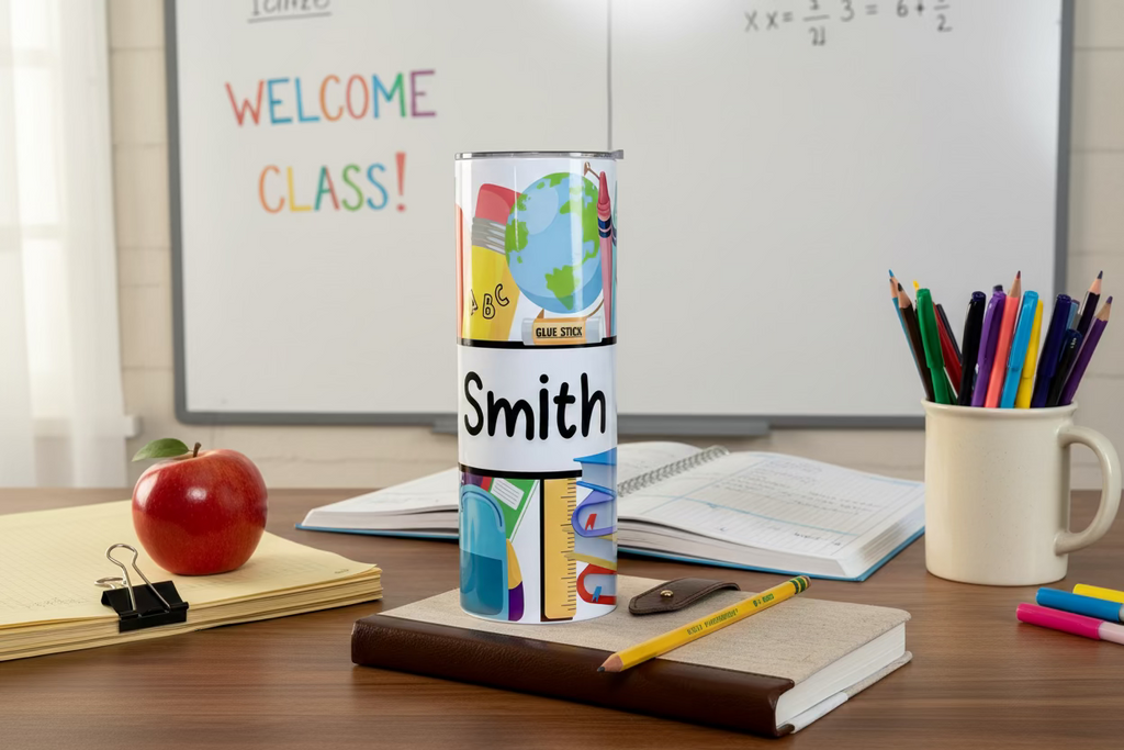 Personalized All Things Teacher Tumbler