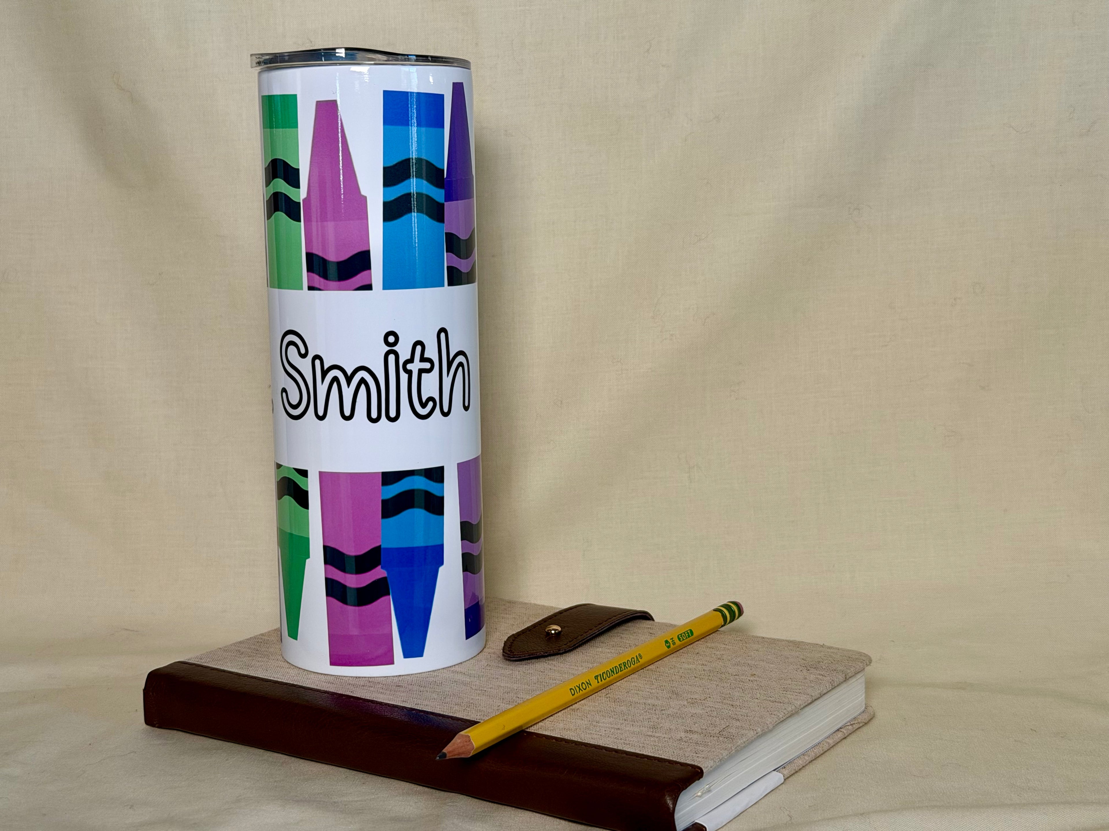 Personalized Jumbo Crayon Tumbler