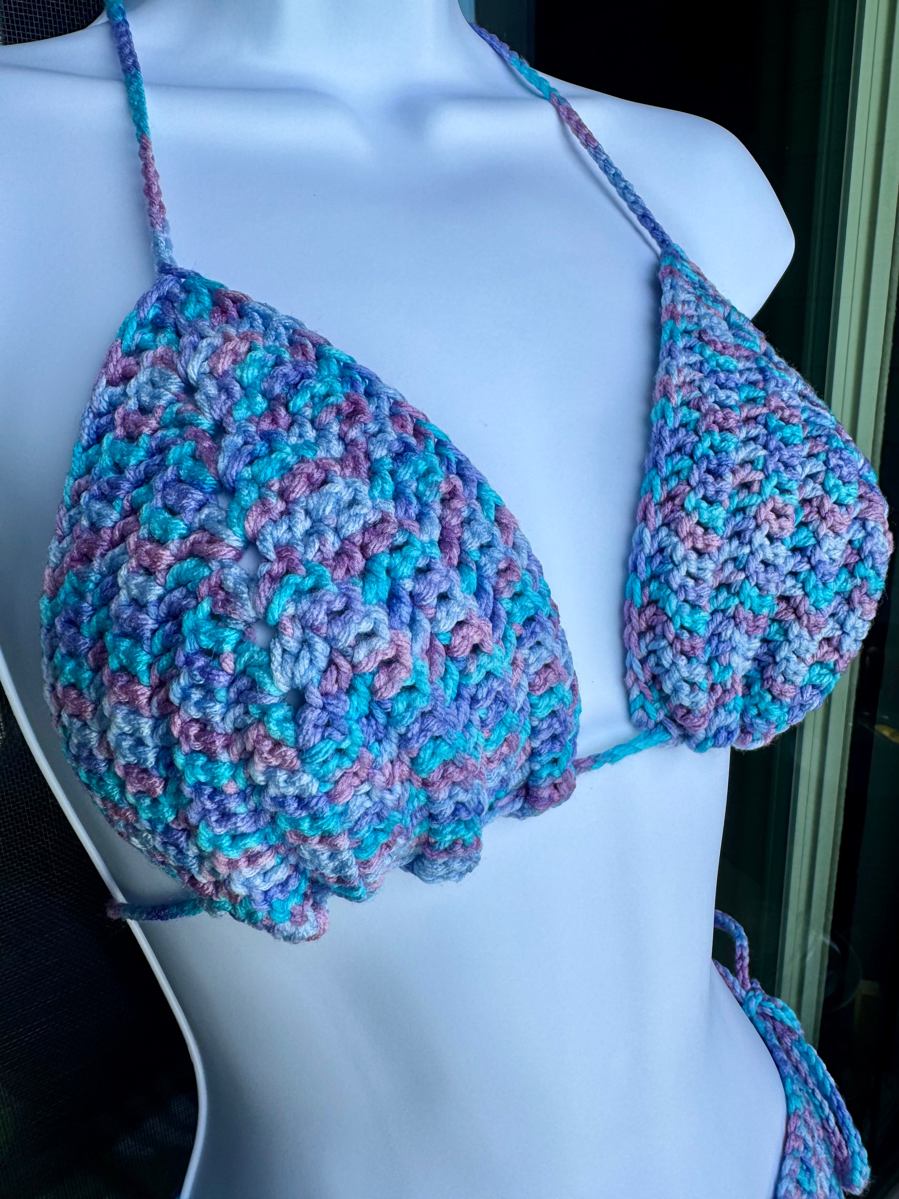 "Blueberry" 2 piece bikini set