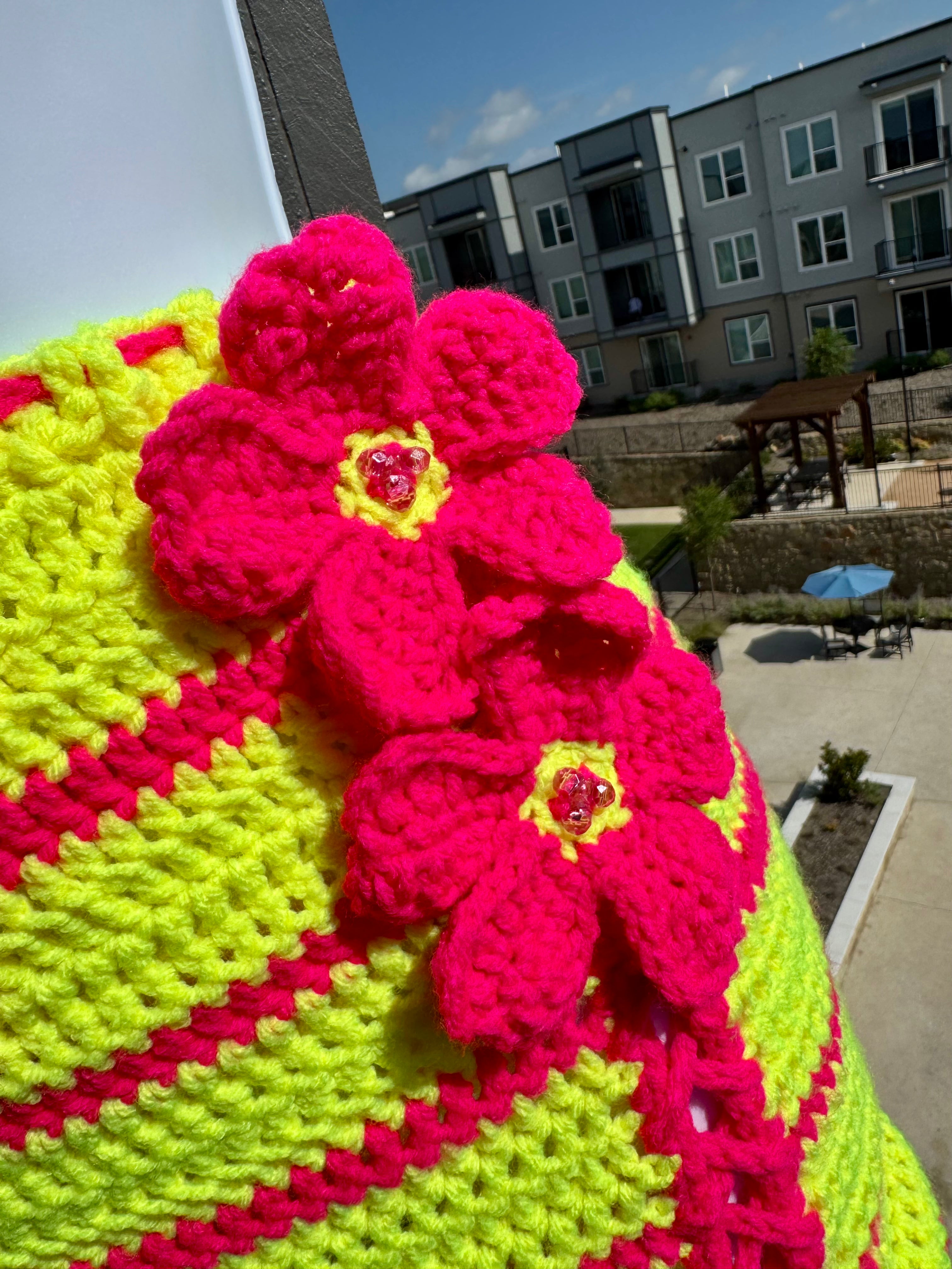 "Summer Paradise" 2 piece bikini skirt set