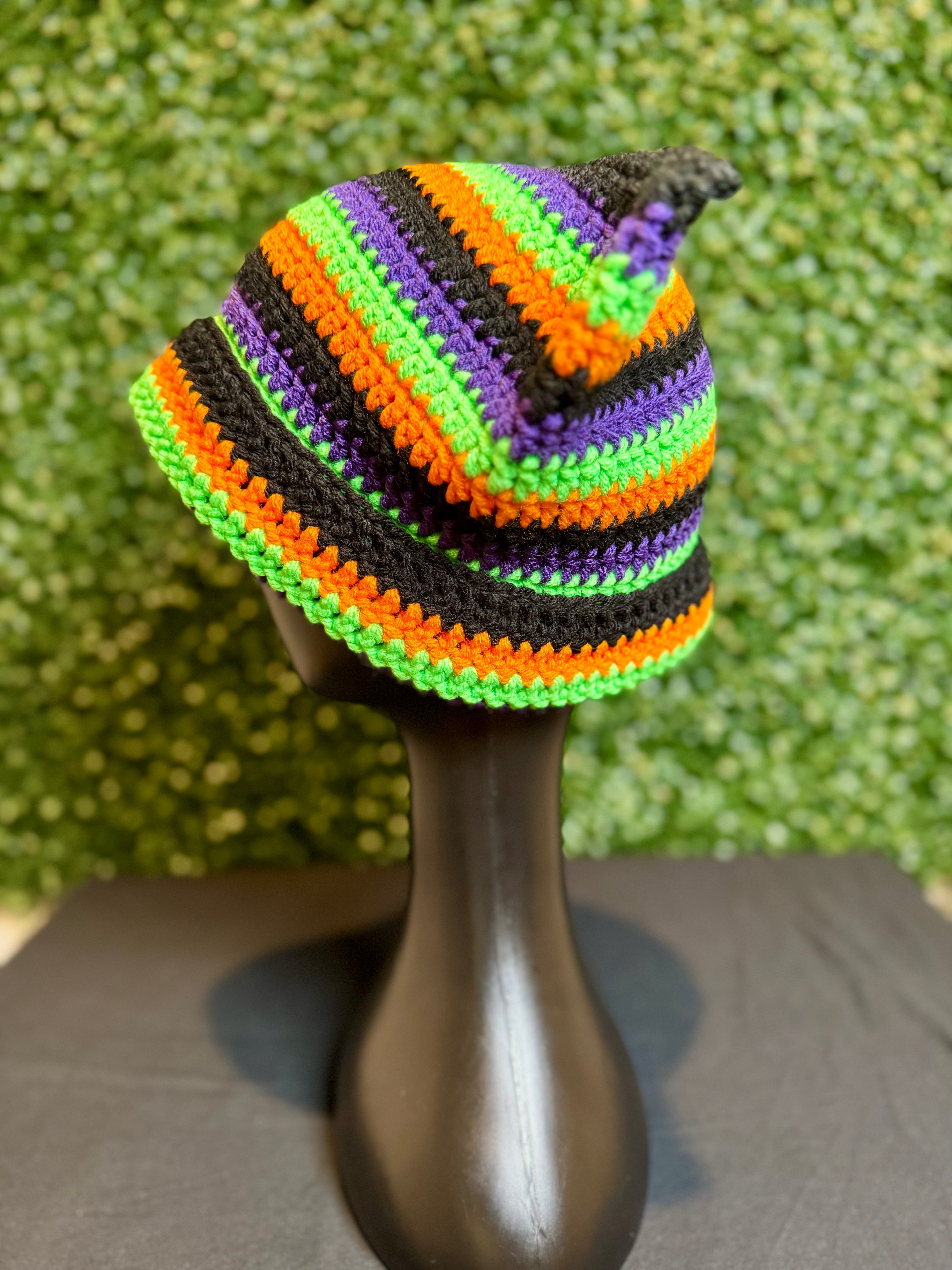 "Spooky Ookie" Halloween cat ear beanie