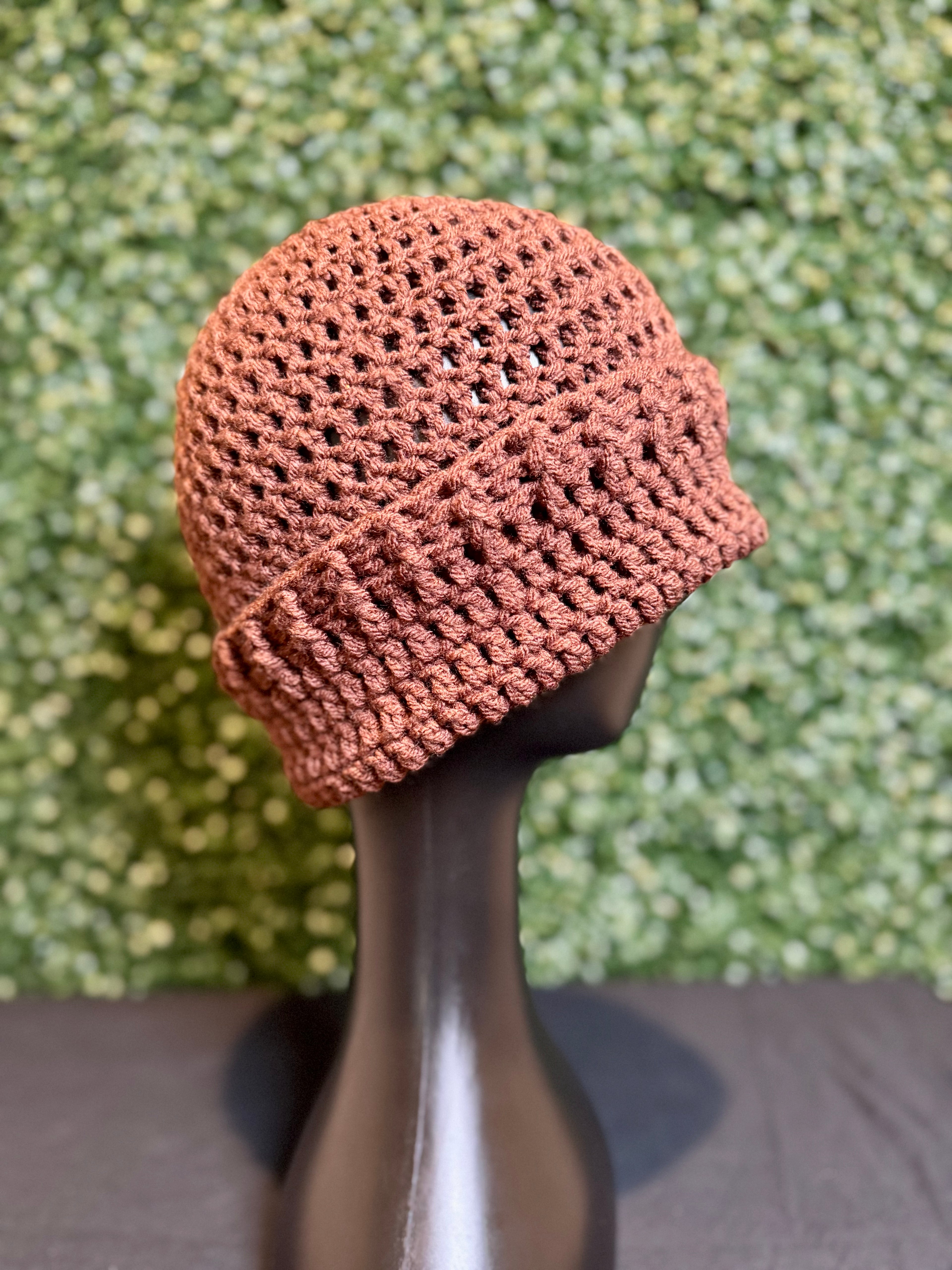 "Brownie" slouch beanie
