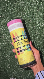Personalized Pencil Tumbler