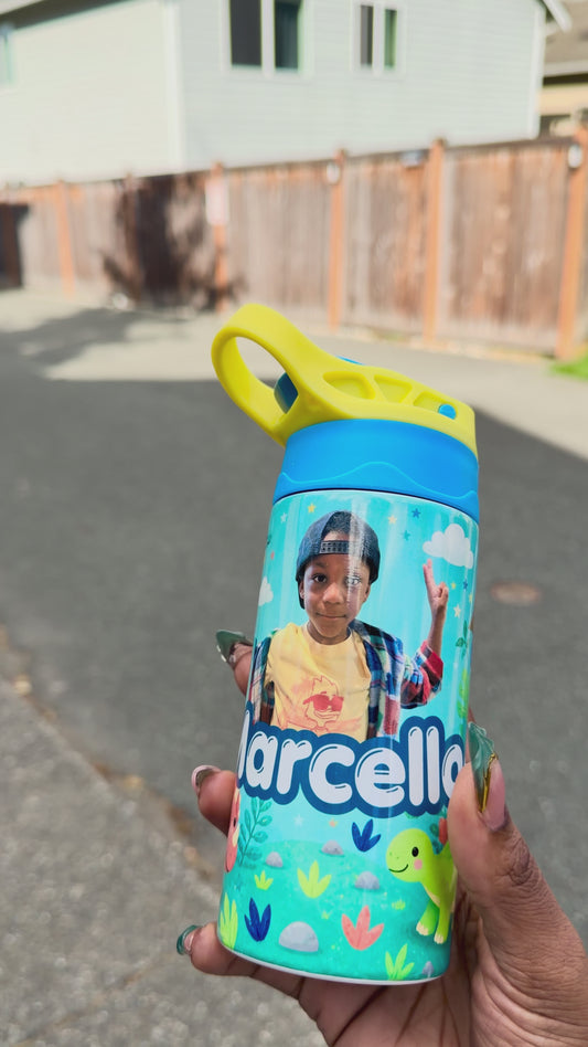 Personalized Kids Tumbler | Custom Name Water Bottle