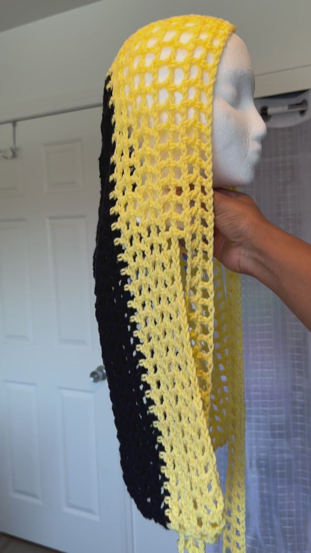 Black & Yellow Viral Durag