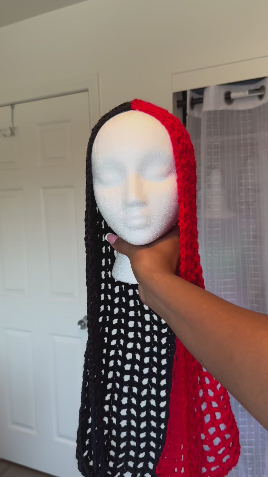 Red & Black Viral Durag