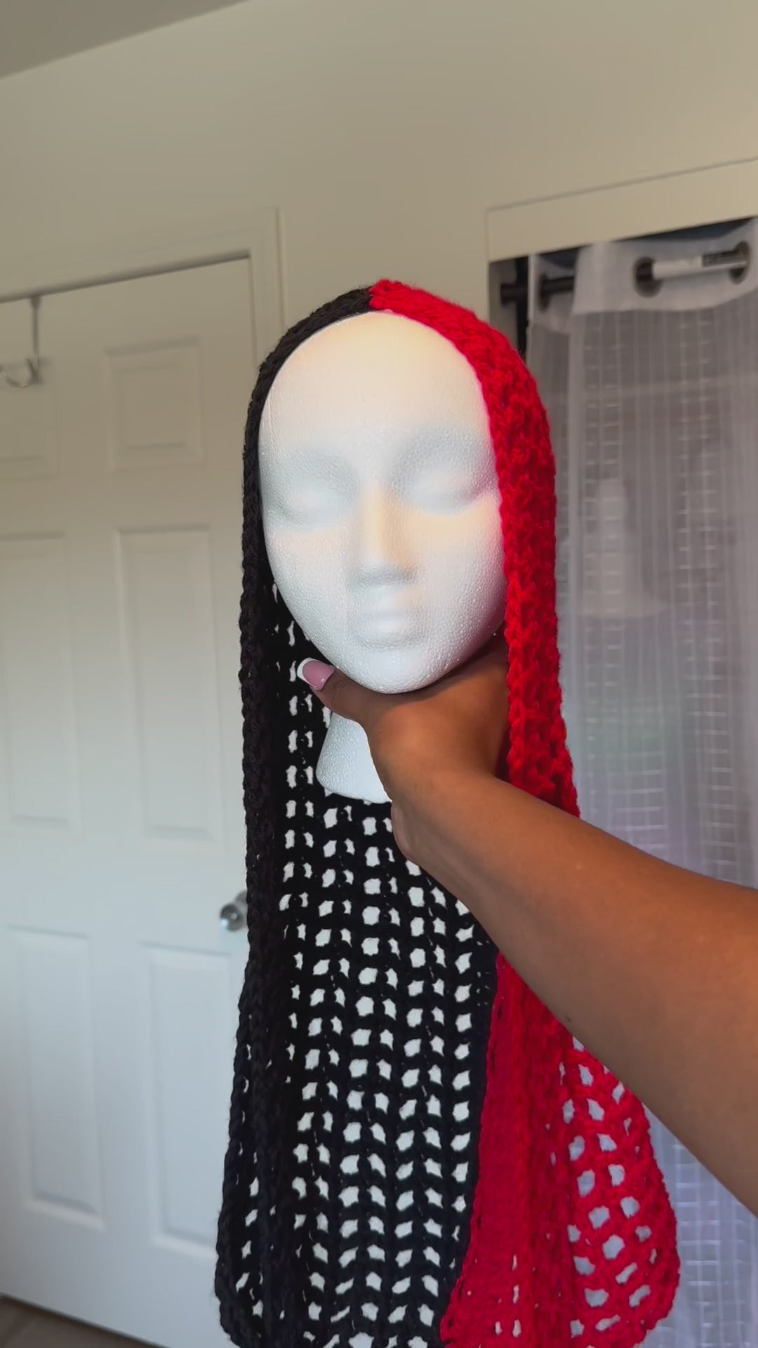 Red & Black Viral Durag