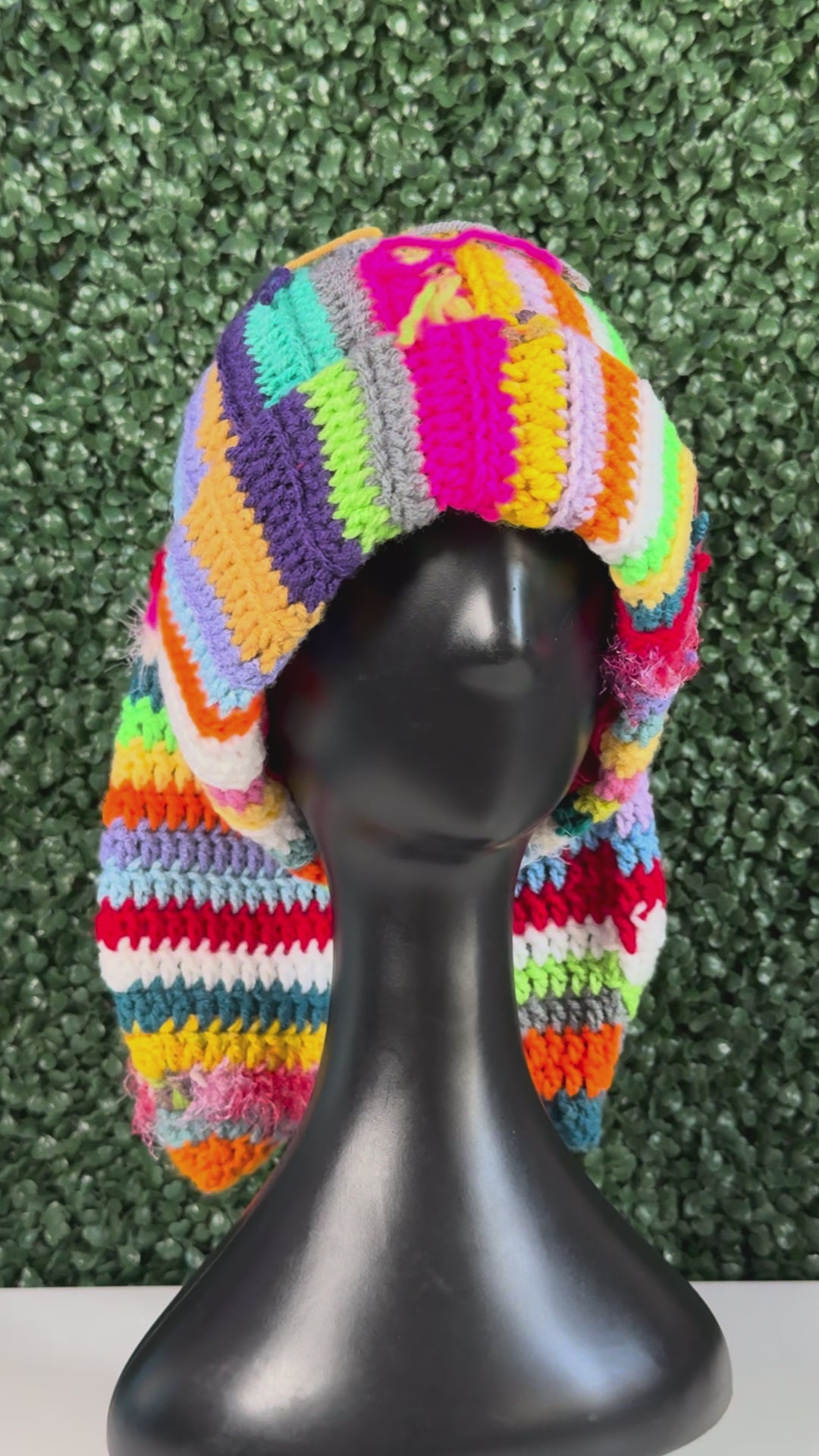 Satin lined "Scrappy" Bunny Ear Beanie